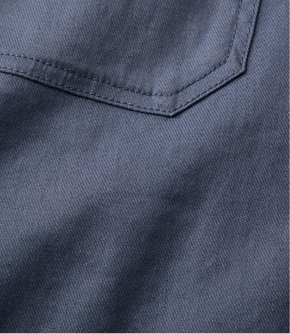 Women's Comfort Stretch Cotton/Linen Shorts, High-Rise 7" - Image 5