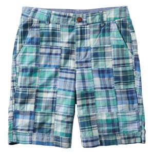 Women's Comfort Shorts, Patchwork Bermudas 9"