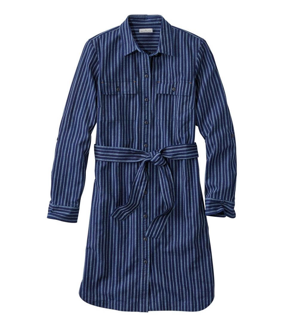 Women's Signature Camp Shirt Dress, Button-Front