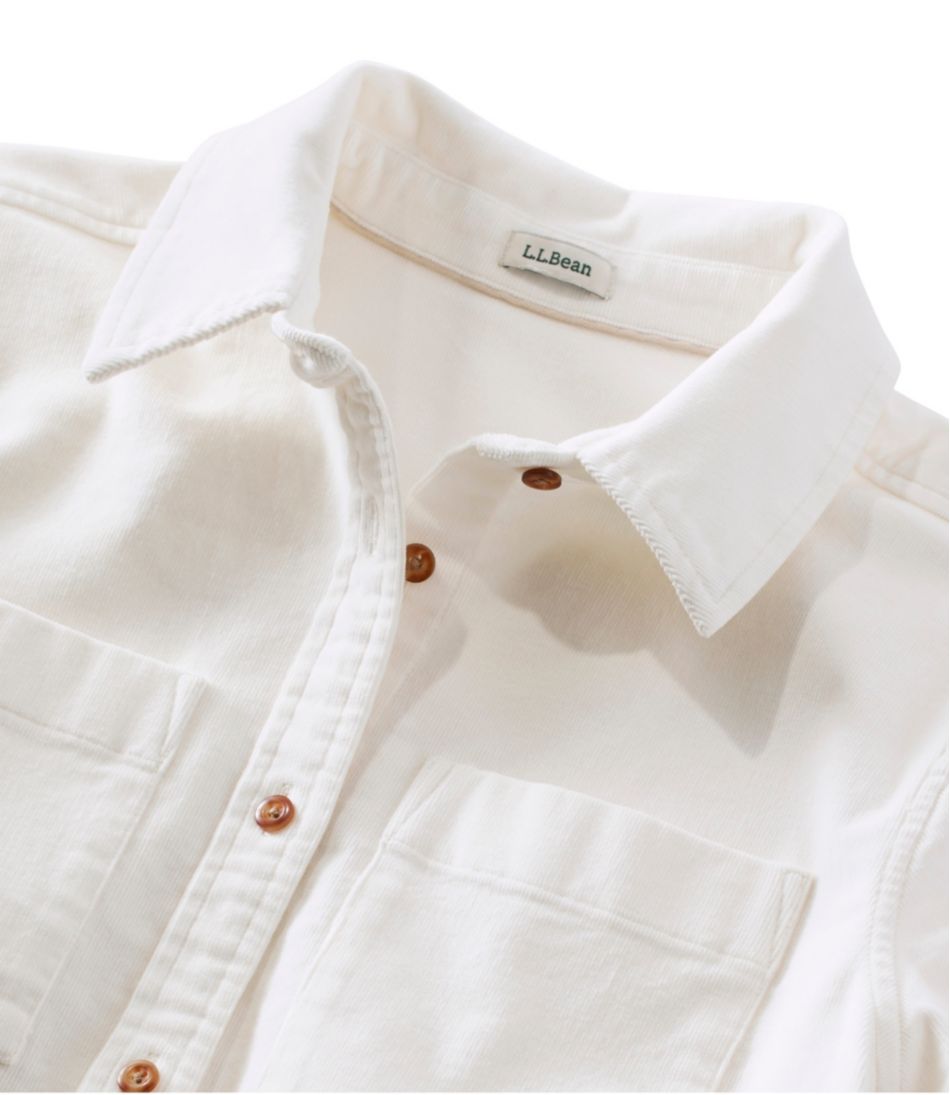 Women's L.L.Bean Heritage Corduroy Shirt Dress - Image 4