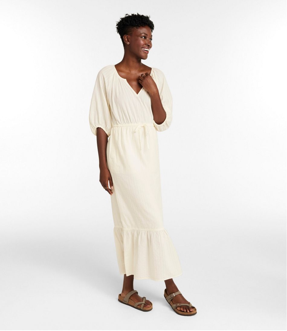 Women's Signature Castine Cotton Popover Dress - Image 2