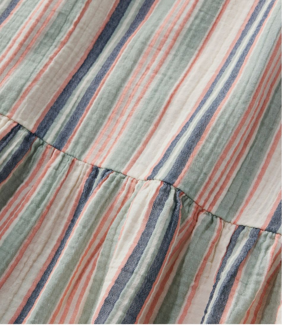 Women's Cloud Gauze Midi Dress, Stripe - Image 5