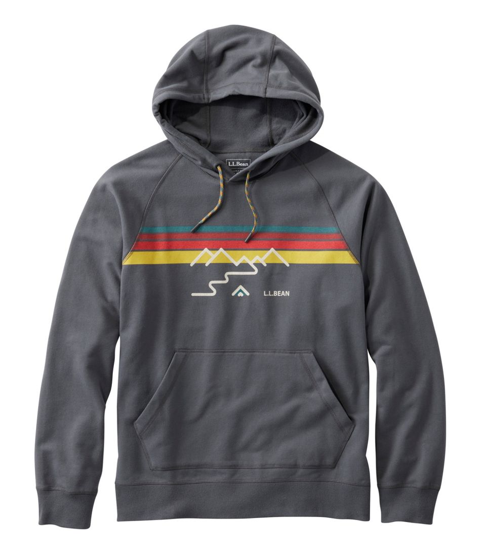 Men's Bean's Comfort Camp Hoodie, Graphic