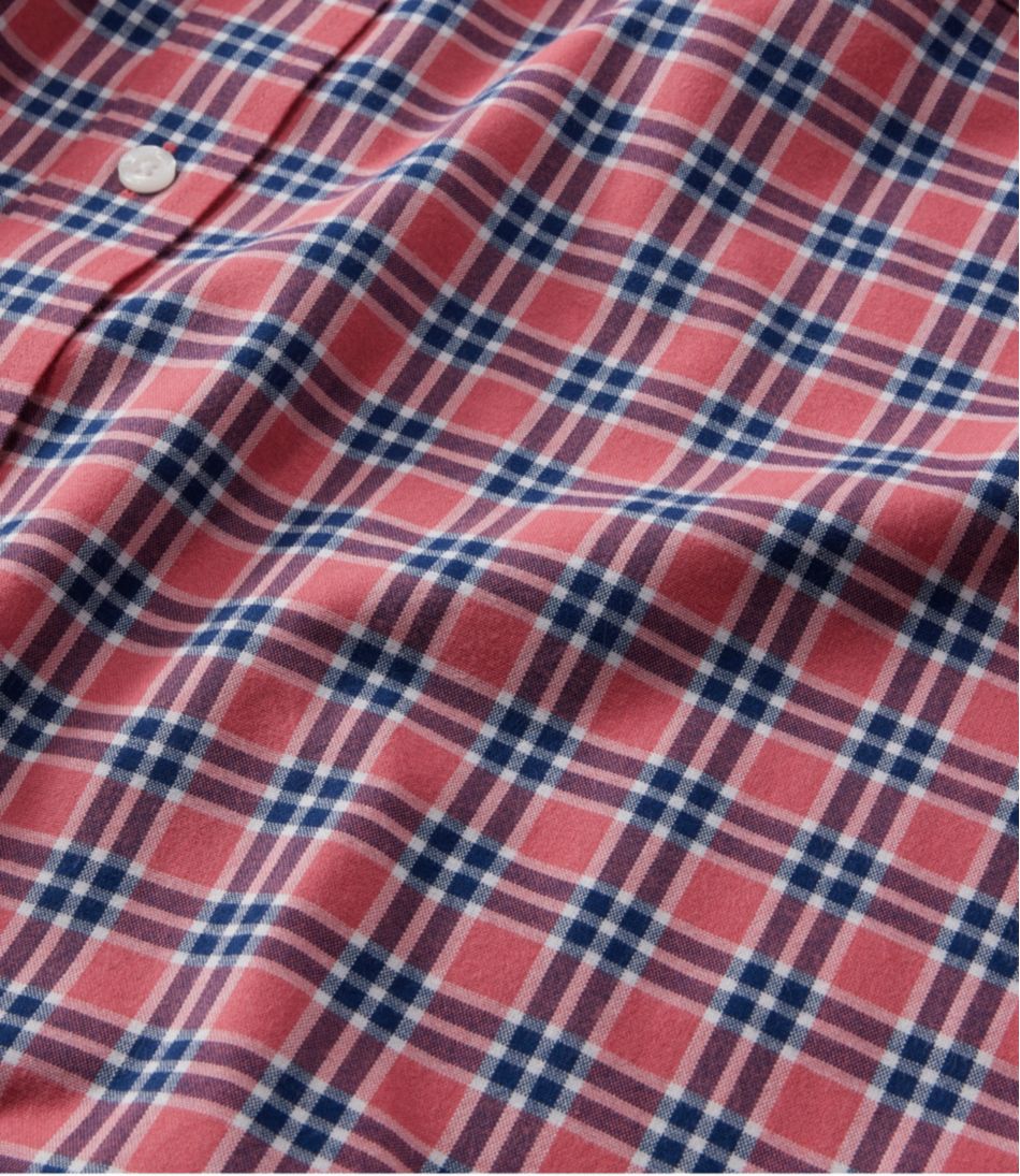 Men's Wrinkle-Free Ultrasoft Brushed Cotton Shirt, Long-Sleeve, Slightly Fitted Untucked Fit - Image 7