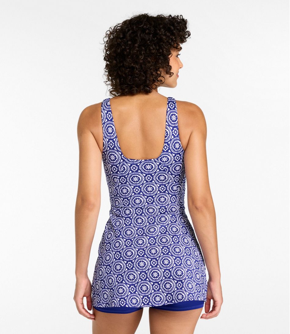 Women's BeanSport Swim Dress, Print - Image 3