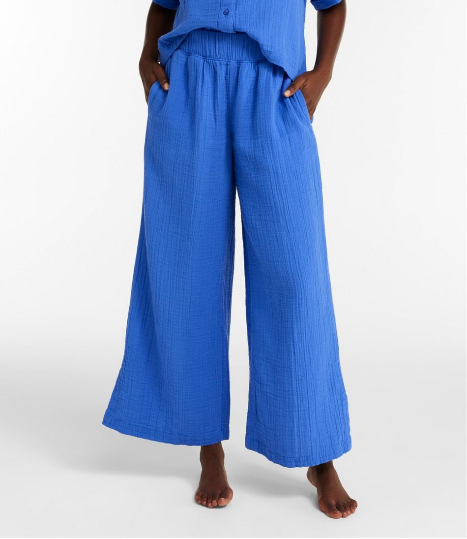 Women's Cloud Gauze Wide-Leg Pants - Image 2