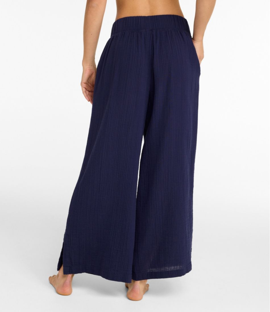 Women's Cloud Gauze Wide-Leg Pants - Image 3