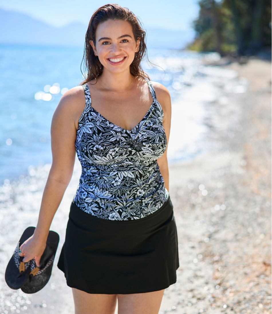 Women's Shaping Swimwear, Tankini Top Print - Image 7