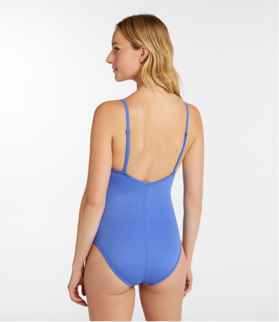 Women's Coastal Essentials Swimwear, V-Neck Tanksuit - Image 3