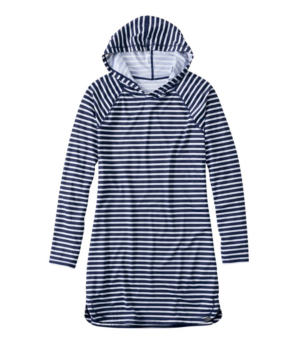 Women's SunSmart? UPF 50+ Sun Shirt, Hooded Tunic Print