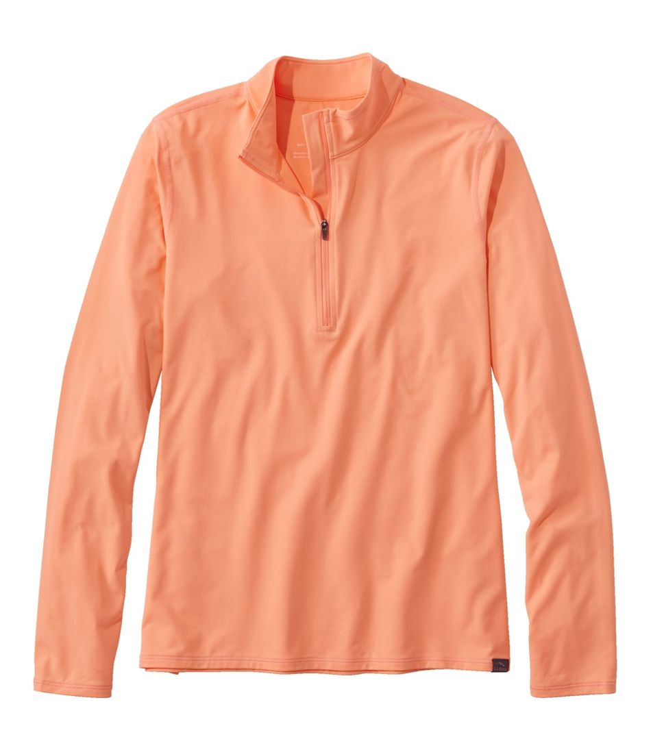 Women's SunSmart? UPF 50+ Sun Shirt, Quarter-Zip