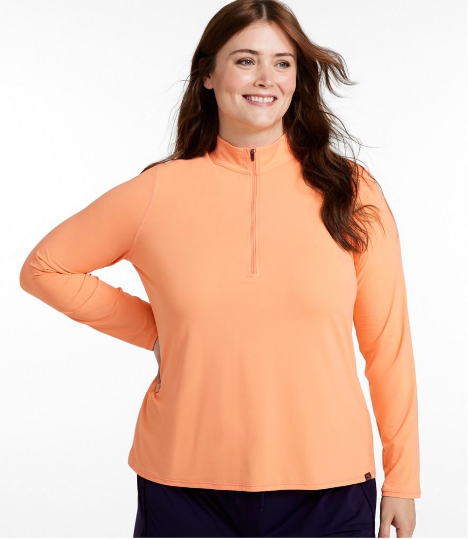 Women's SunSmart? UPF 50+ Sun Shirt, Quarter-Zip - Image 2