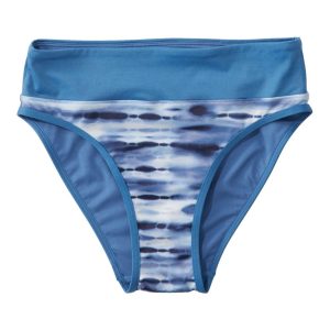 Women's New Currents Swimwear, Mid-Rise Brief Print