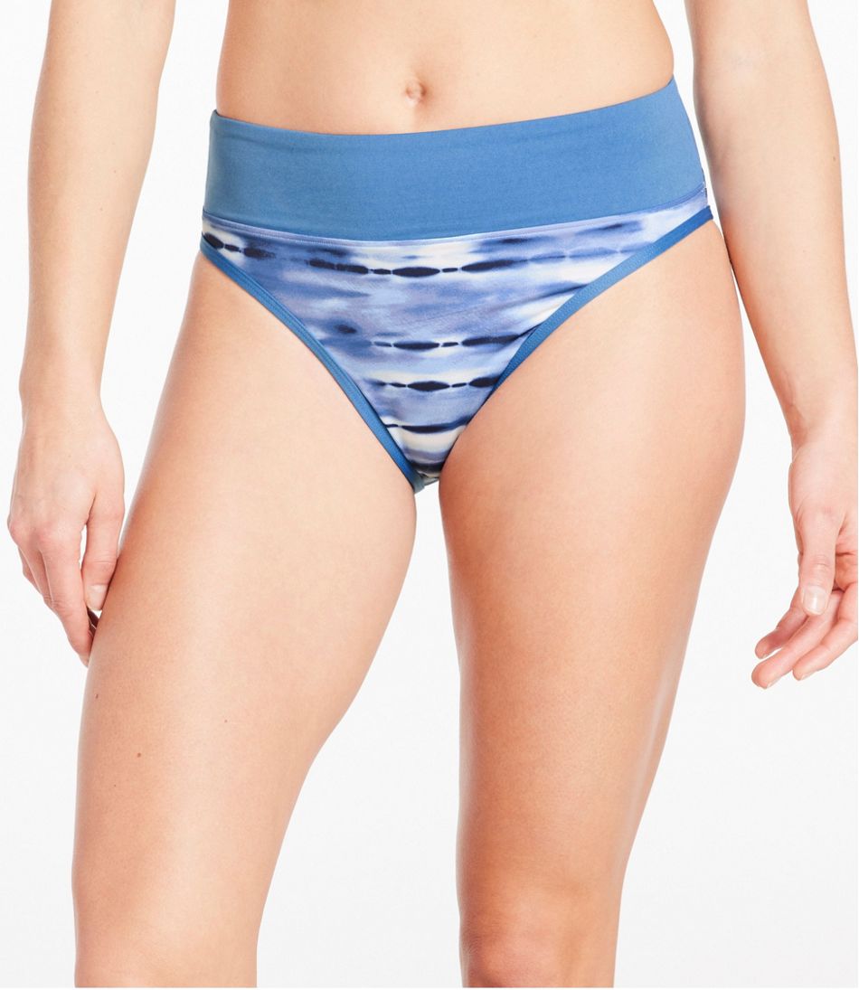 Women's New Currents Swimwear, Mid-Rise Brief Print - Image 2
