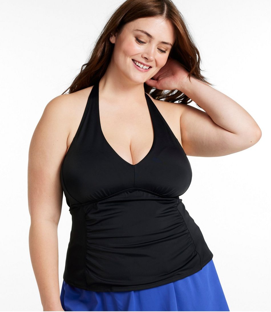 Women's BeanSport Swimwear, Halter Tankini Top - Image 2