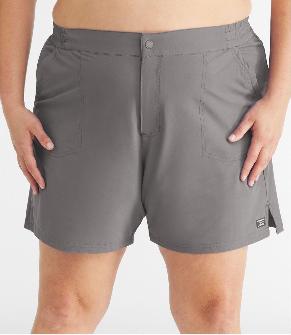 Women's L.L.Bean Stretch UPF Shorts, 6" - Image 2