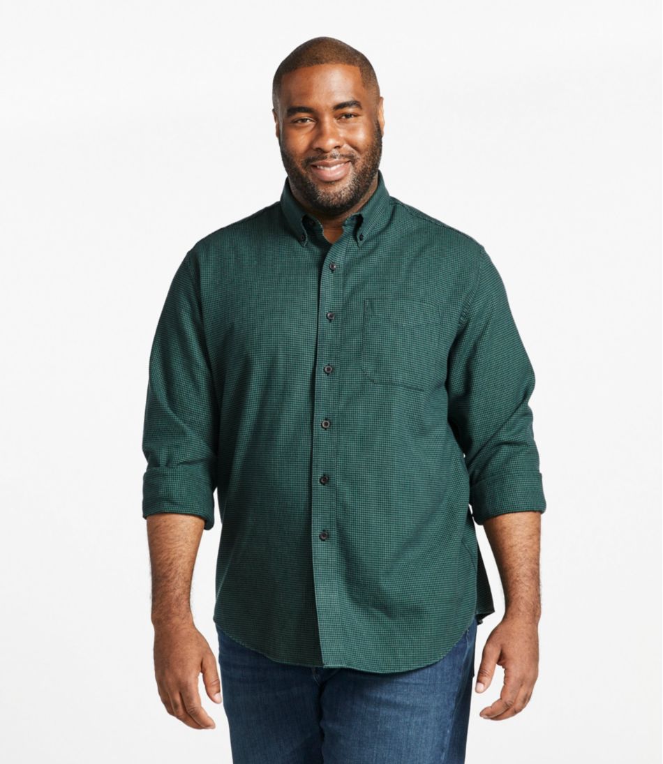 Men's Wicked Good Flannel Shirt, Traditional Fit, Houndstooth - Image 4