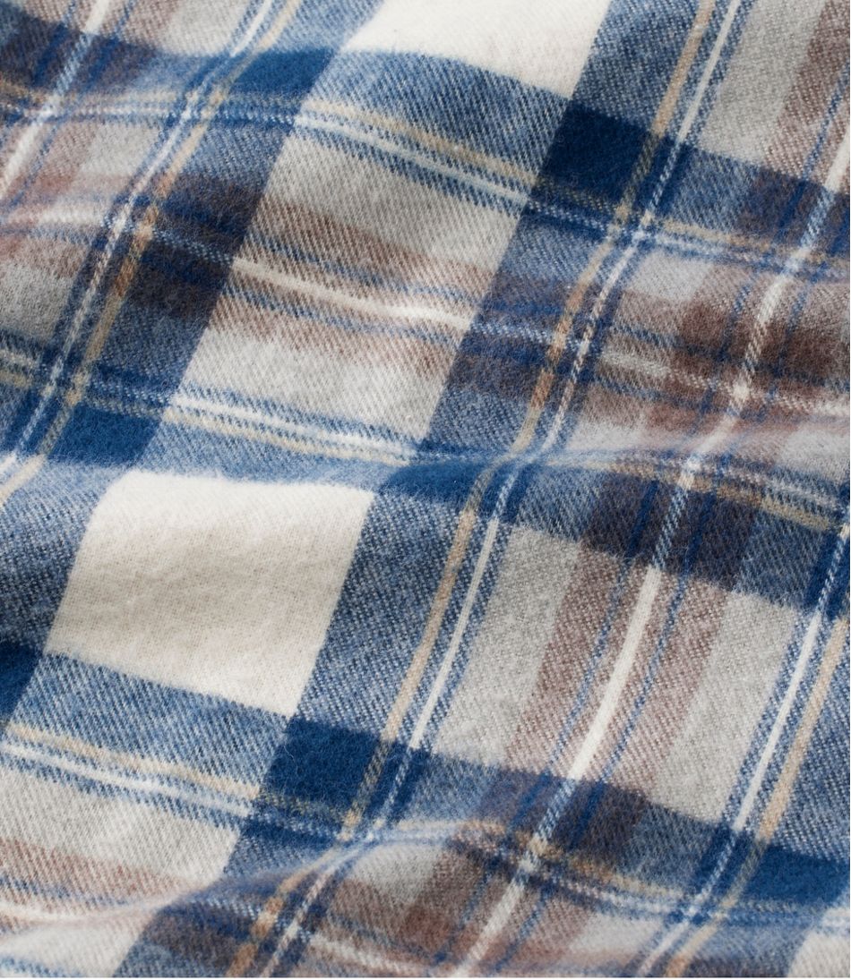 Men's Scotch Plaid Flannel Shirt, Slightly Fitted - Image 8