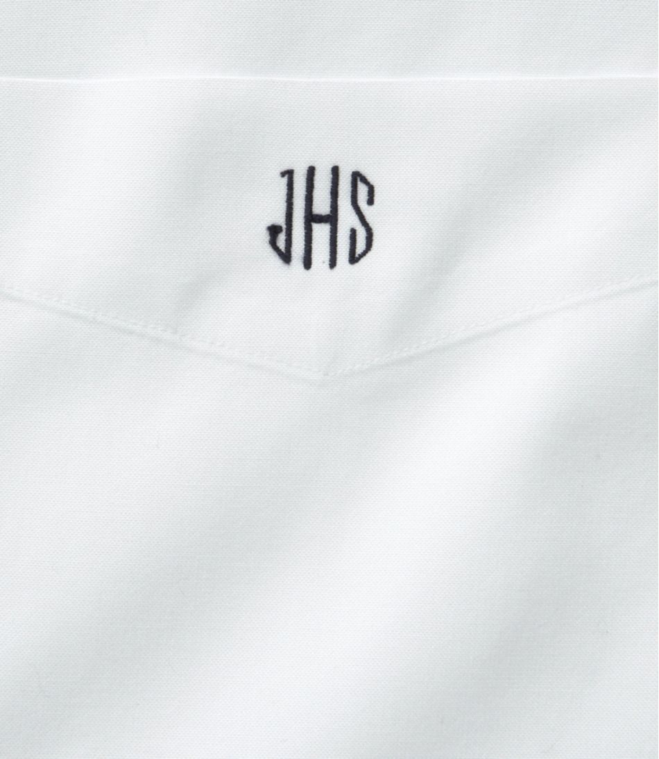 Men's Wrinkle-Free Pinpoint Oxford Cloth Shirt, Traditional Fit - Image 8
