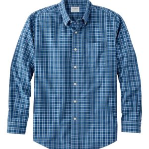 Men's Wrinkle-Free Kennebunk Sport Shirt, Slightly Fitted Check