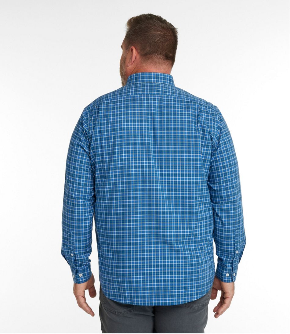 Men's Wrinkle-Free Kennebunk Sport Shirt, Slightly Fitted Check - Image 5
