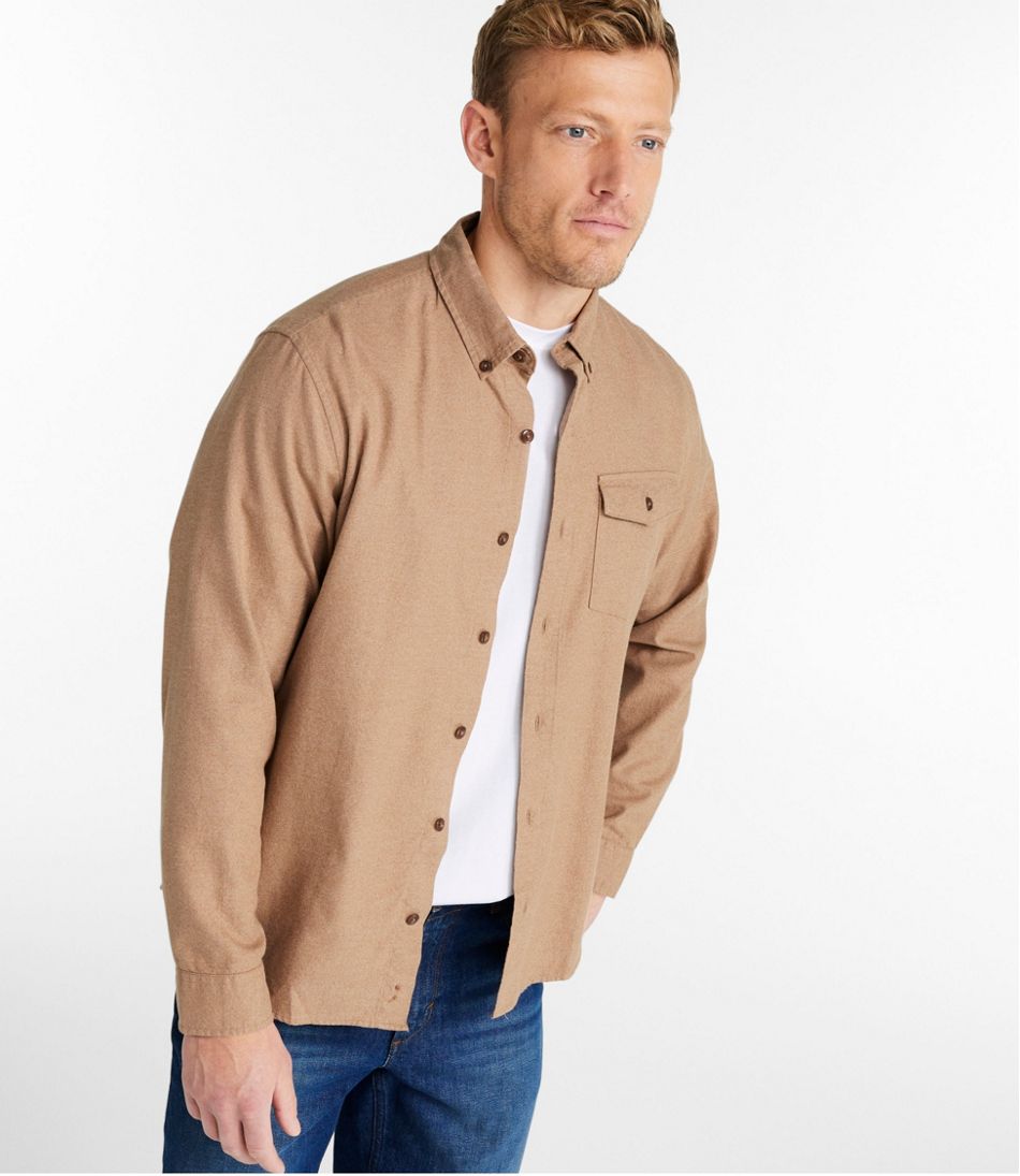 Men's Brushed Jasp?? Twill Shirt, Traditional Untucked Fit - Image 2