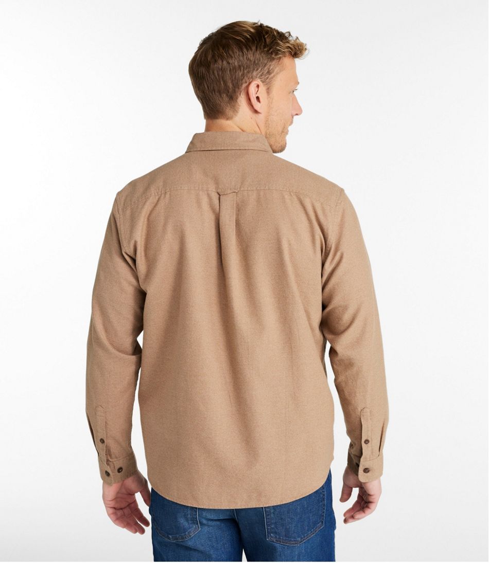 Men's Brushed Jasp?? Twill Shirt, Traditional Untucked Fit - Image 3