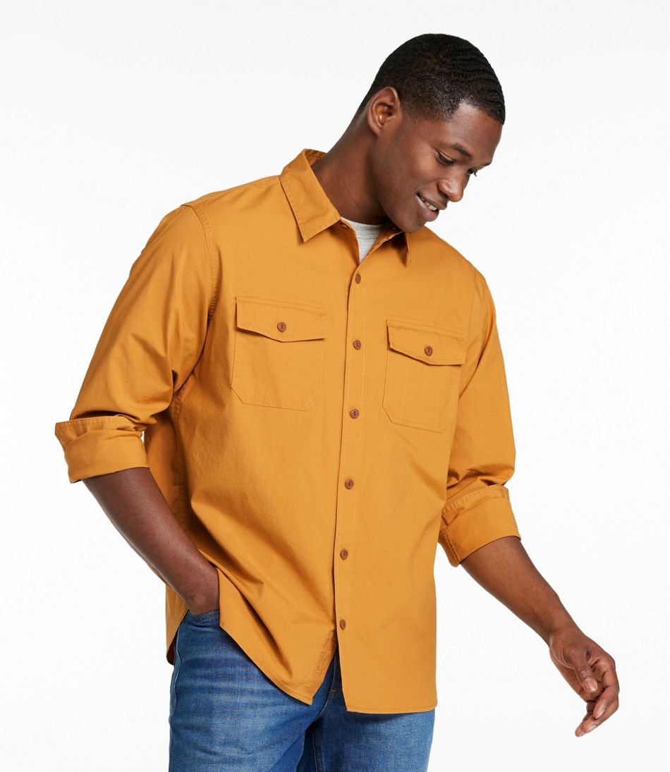 Men's Riverton Ripstop Shirt, Long-Sleeve, Traditional Untucked Fit - Image 2