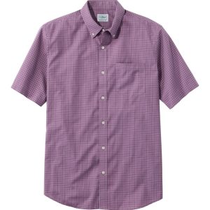 Men's Wrinkle-Free Kennebunk Sport Shirt, Traditional Fit Short-Sleeve Check