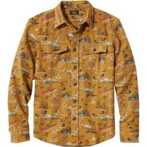 Men's Signature 1933 Chamois Cloth Shirt, Slim Fit, Pattern