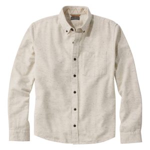 Men's Signature Donegal Woven Shirt, Long-Sleeve
