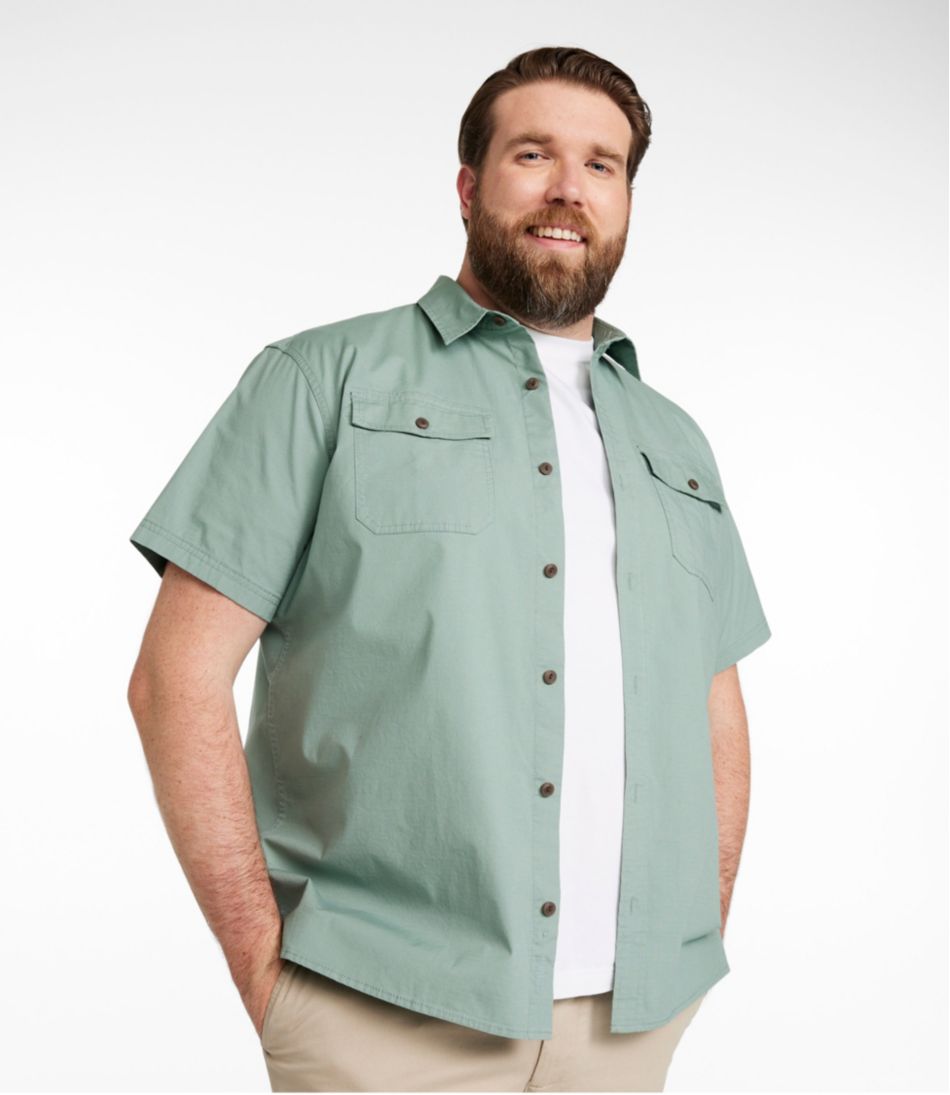 Men's Riverton Ripstop Shirt, Short-Sleeve, Traditional Untucked Fit - Image 4