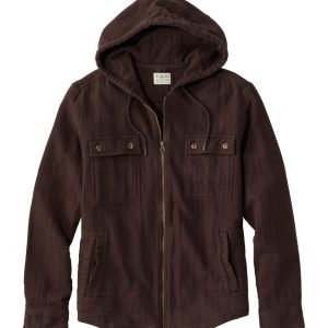 Men's 1912 Field Flannel Shirt, Hooded, Slightly Fitted Untucked Fit