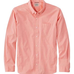 Men's Comfort Stretch Performance? Shirt, Long-Sleeve, Slightly Fitted Untucked Fit