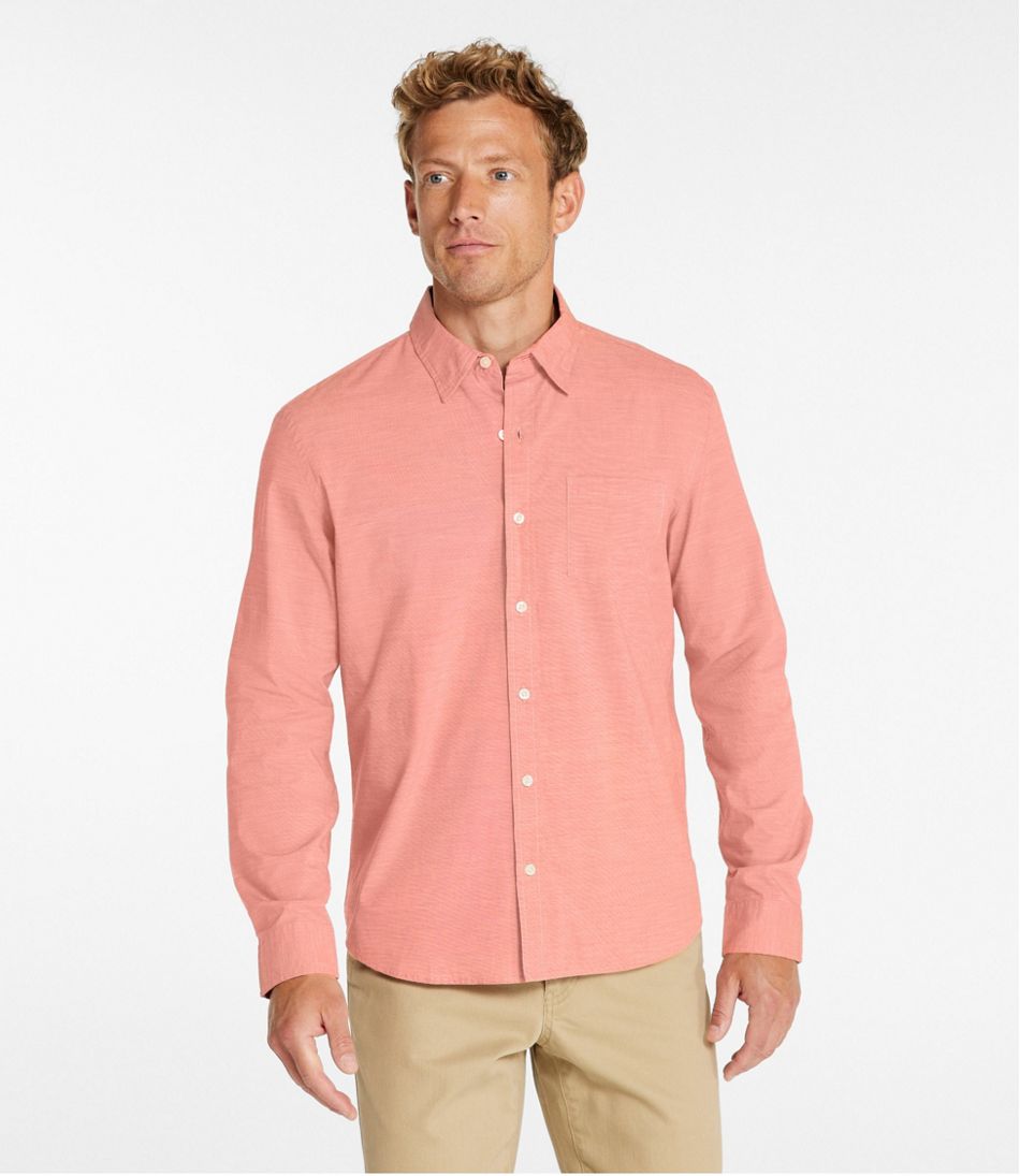 Men's Comfort Stretch Performance? Shirt, Long-Sleeve, Slightly Fitted Untucked Fit - Image 2