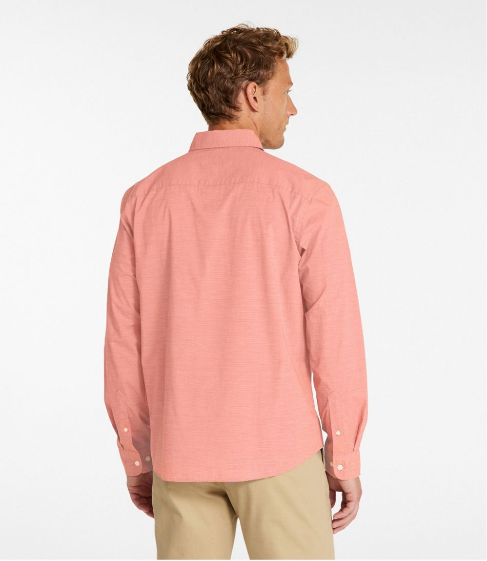 Men's Comfort Stretch Performance? Shirt, Long-Sleeve, Slightly Fitted Untucked Fit - Image 3