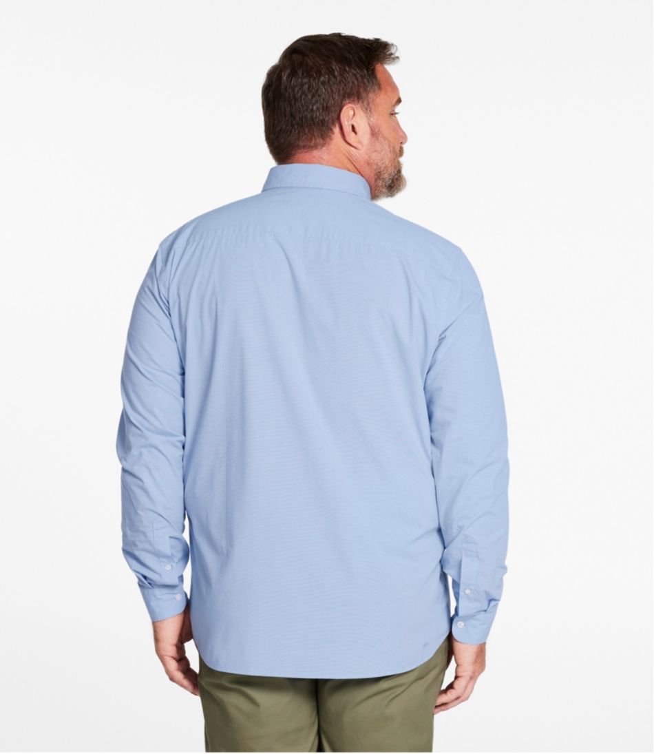 Men's Comfort Stretch Performance? Shirt, Long-Sleeve, Slightly Fitted Untucked Fit - Image 5
