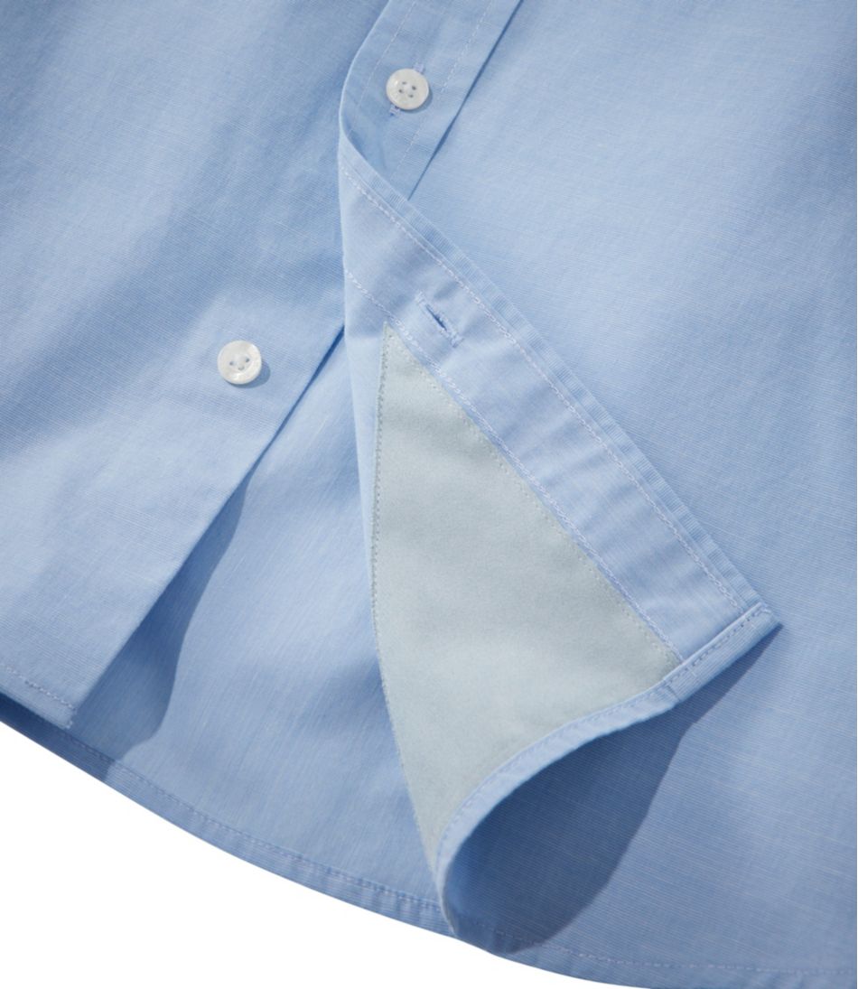 Men's Comfort Stretch Performance? Shirt, Long-Sleeve, Slightly Fitted Untucked Fit - Image 7