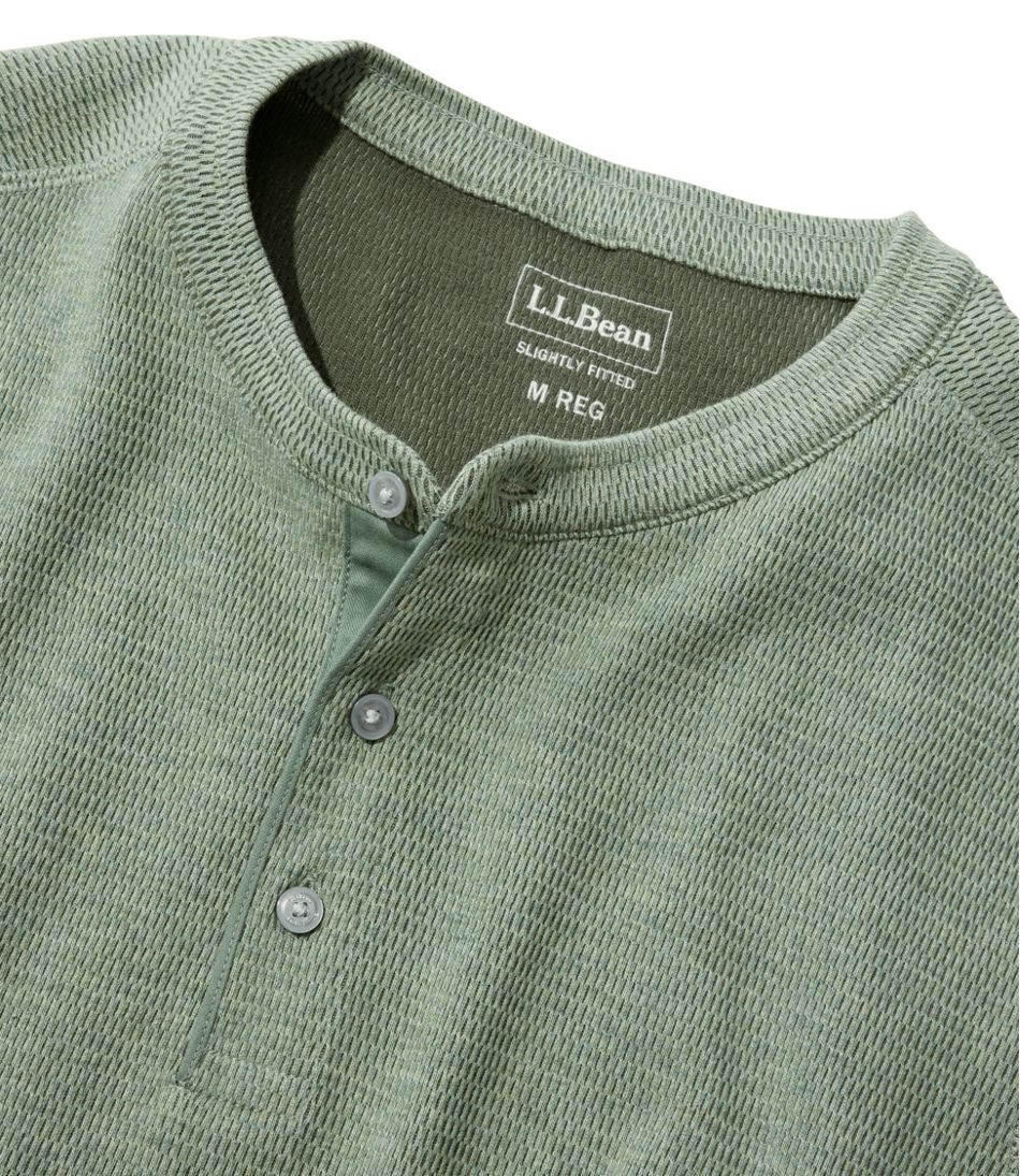 Men's Bean's Vintage Soft Knit Henley - Image 6