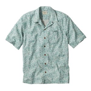 Men's Tropics Shirt, Short-Sleeve Print