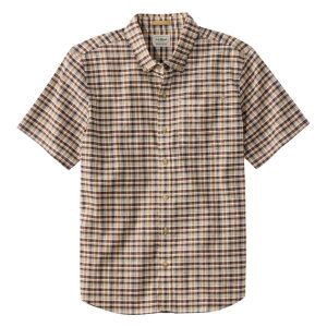 Men's Stonecoast Hemp Shirt, Short-Sleeve, Slightly Fitted Untucked Fit