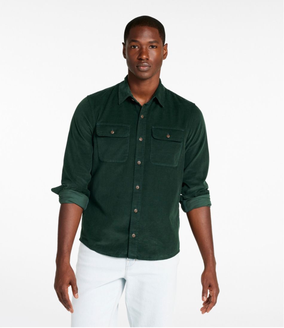 Men's Signature Microwale Corduroy Shirt - Image 2