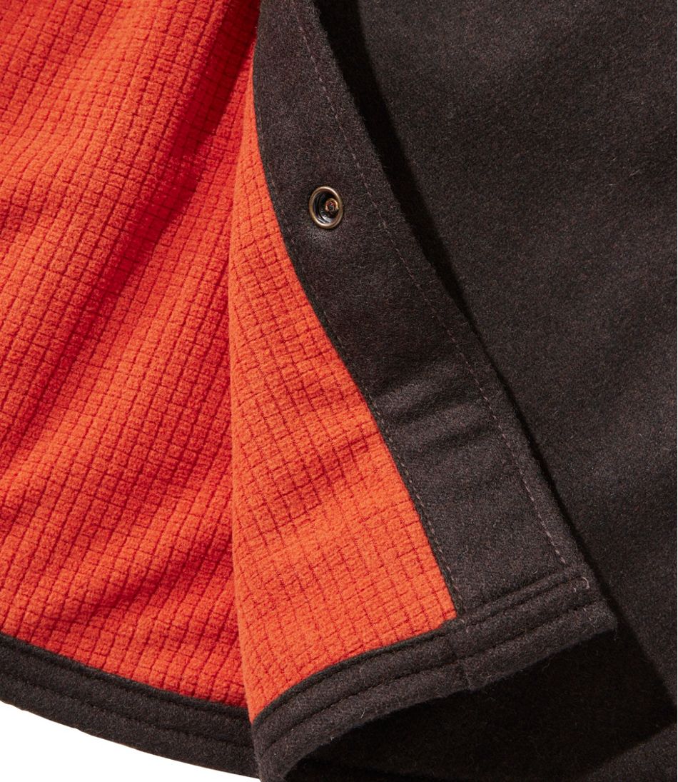 Men's Maine Guide Lightweight Lined Wool Field Shirt - Image 7