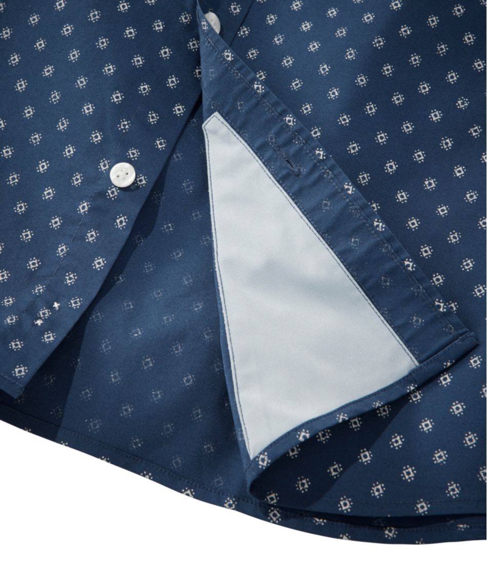 Men's Comfort Stretch Performance? Shirt, Short-Sleeve, Slightly Fitted Untucked Fit, Print - Image 5