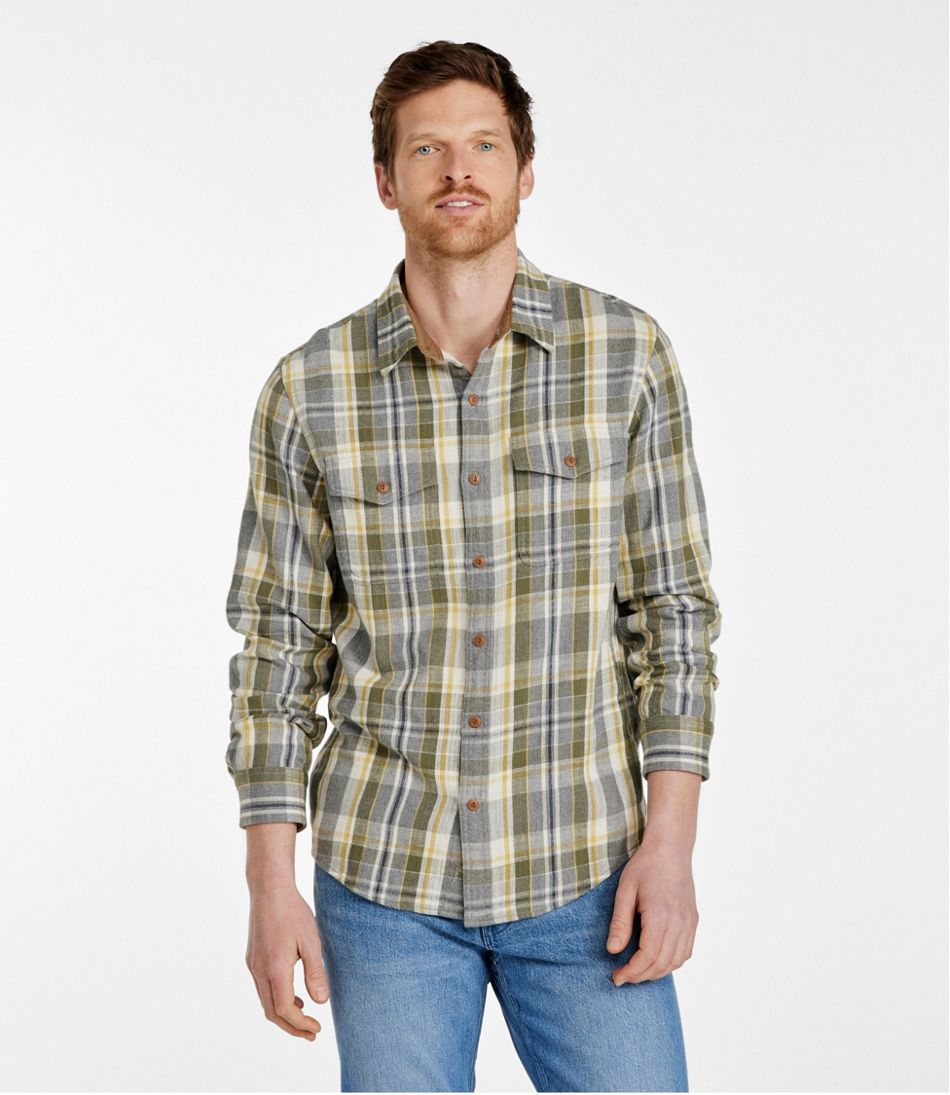 Men's Signature Heritage Textured Flannel Shirt - Image 2