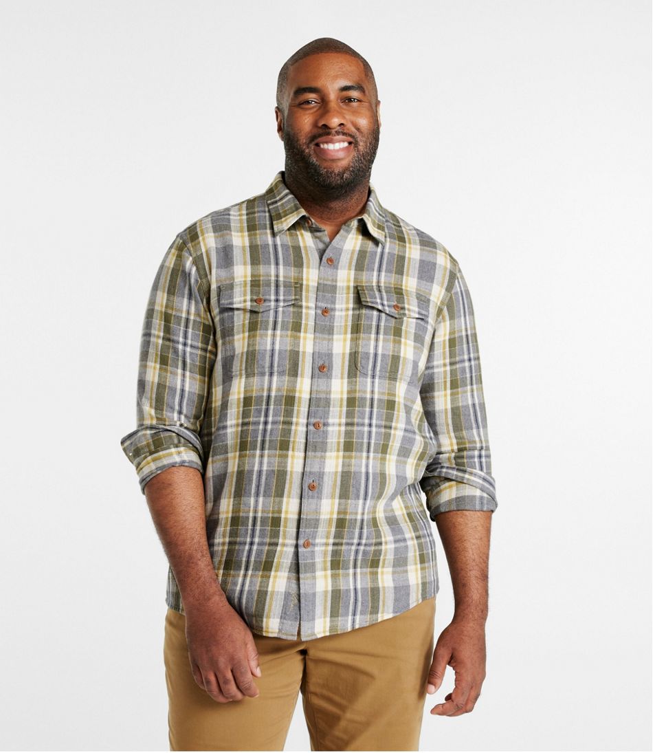 Men's Signature Heritage Textured Flannel Shirt - Image 4