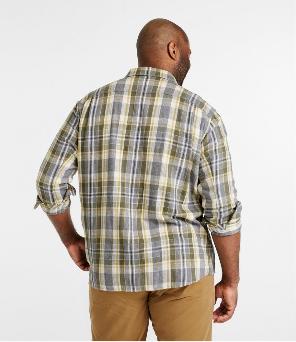 Men's Signature Heritage Textured Flannel Shirt - Image 5
