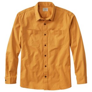 Men's BeanFlex? Twill Shirt, Traditional Untucked Fit, Long-Sleeve