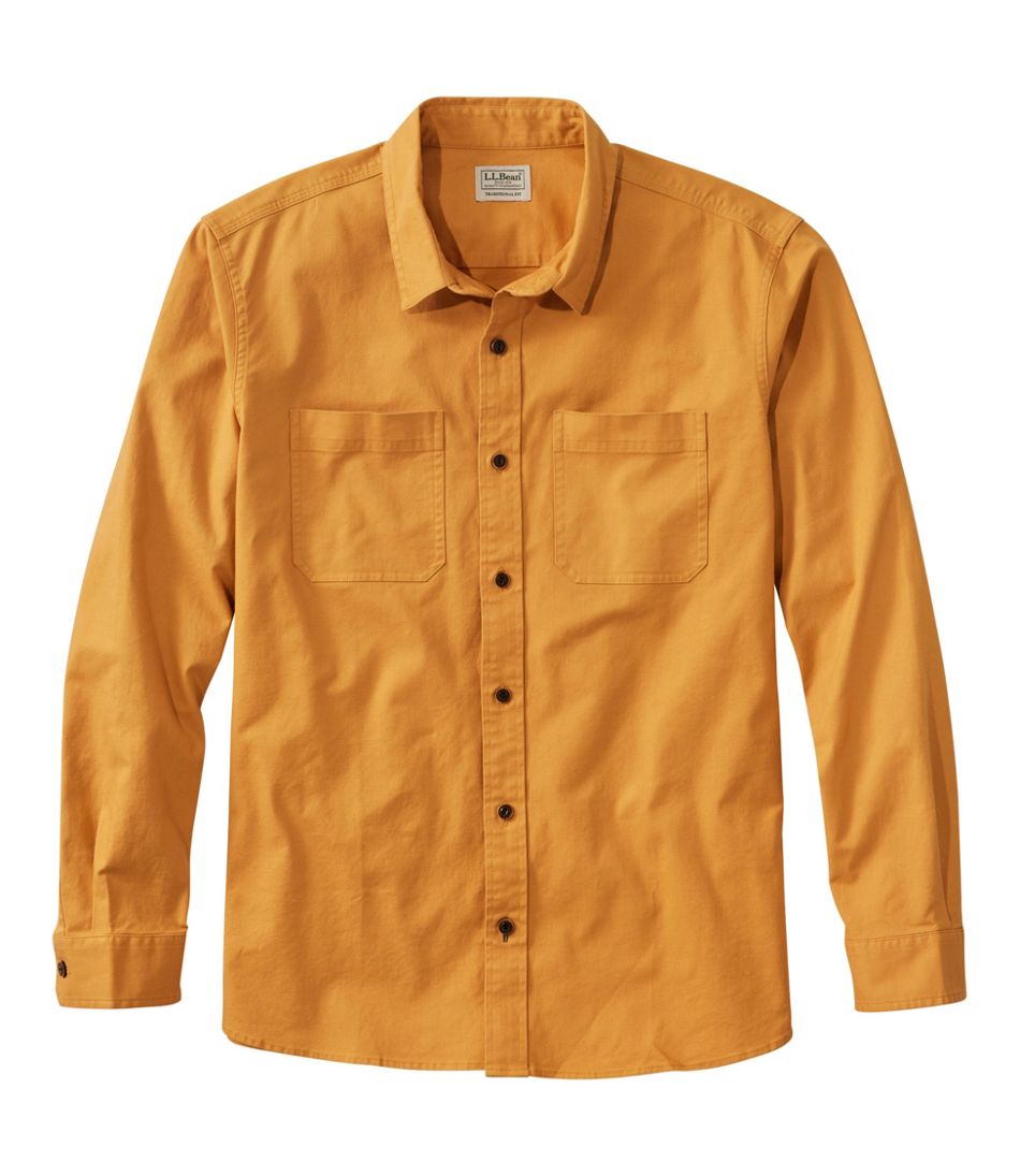 Men's BeanFlex? Twill Shirt, Traditional Untucked Fit, Long-Sleeve