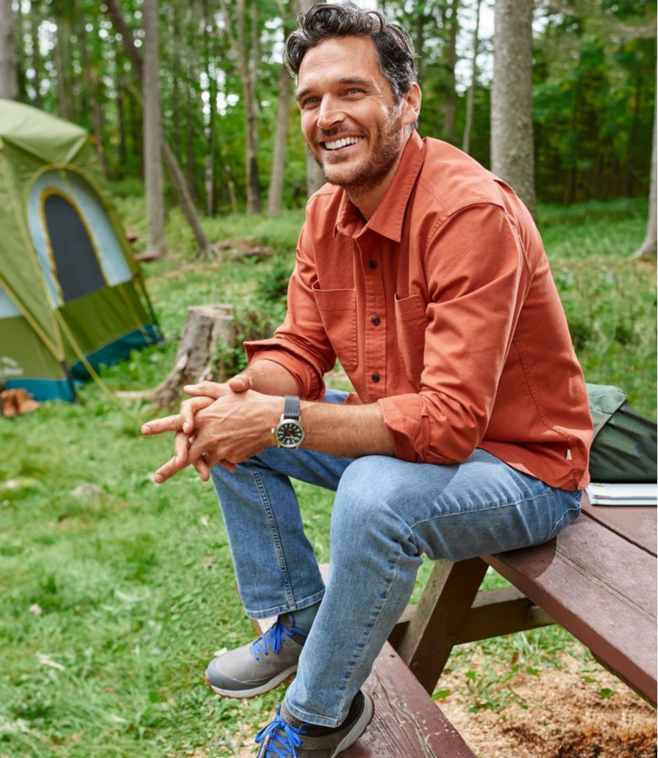 Men's BeanFlex? Twill Shirt, Traditional Untucked Fit, Long-Sleeve - Image 6